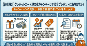 【新規限定】クレジットカード現金化キャンペーンで現金プレゼントはありますか？