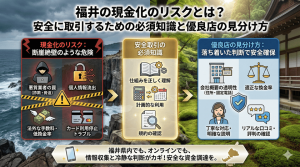 福井の現金化のリスクとは？安全に取引するための必須知識と優良店の見分け方