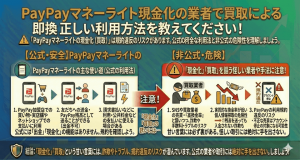 PayPayマネーライト現金化の業者で買取による正しい利用方法を教えてください！
