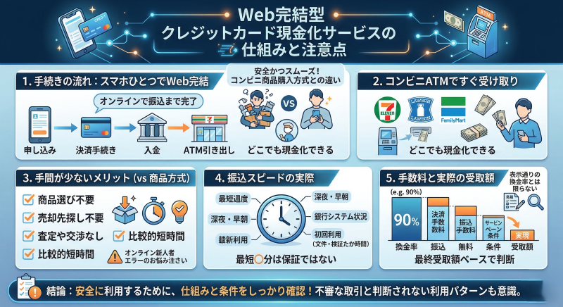 クレジット現金化を安全に行うなら